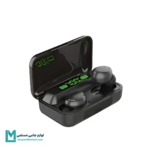 هندزفری بی سیم مدل TWS-F9-5 مشکی کد EV1005 | لوازم جانبی مسلمی