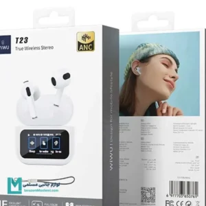 خرید ایرفون بی سیم Wiwu مدل T23 سفید