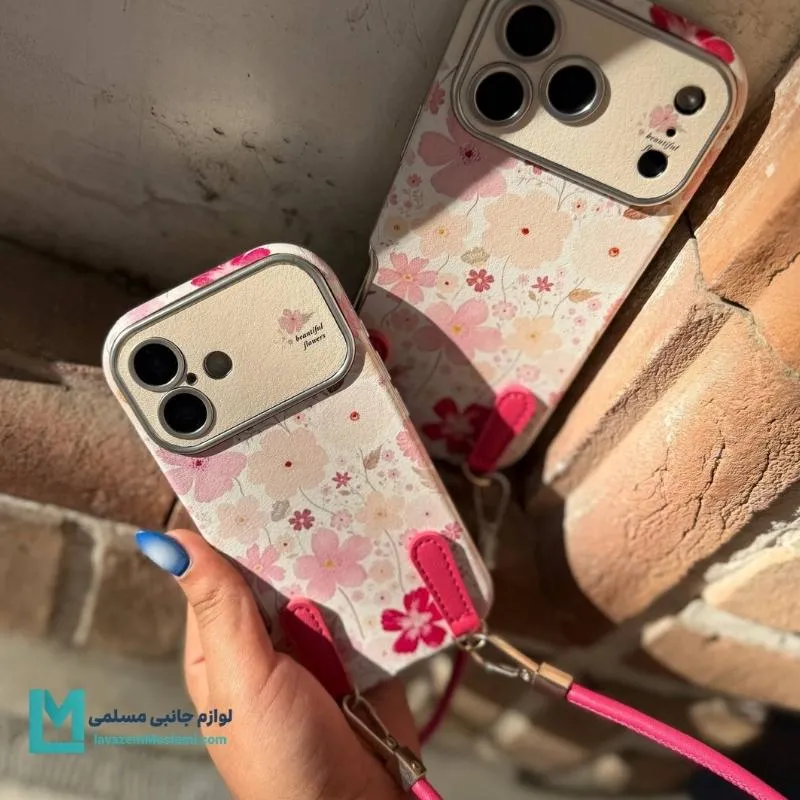 قاب گوشی فانتزی flora pink