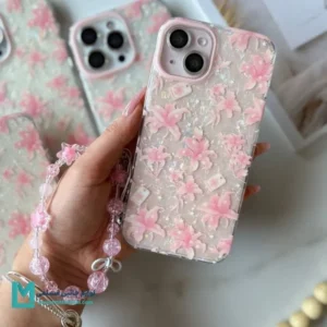 خرید قاب ماربل یخی لیلیوم صورتی