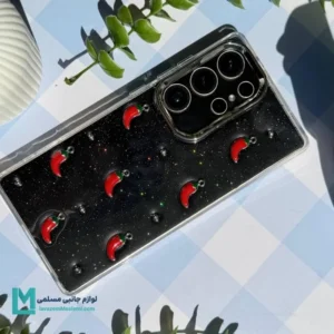 قاب گوشی شاین‌دار طرح فلفل قرمز کد C3948 | لوازم جانبی مسلمی