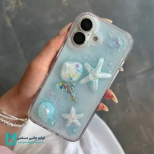 قاب گوشی شفاف ضد زردی فانتزی