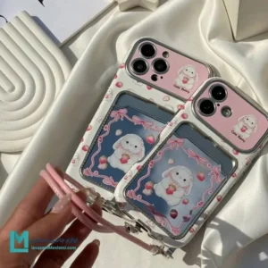 قاب طرح خرگوش و توت فرنگی