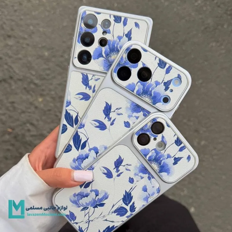 قاب گوشی Blue Peony