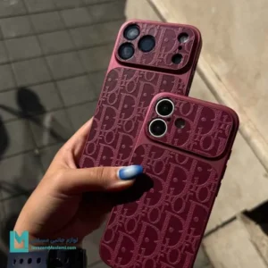 قاب گوشی شیک burgundy Dior