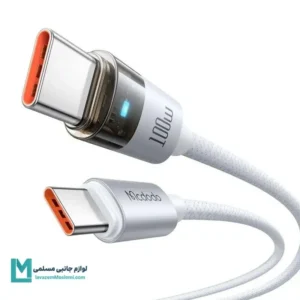 کابل شارژ ۱۰۰ وات تایپ سی
