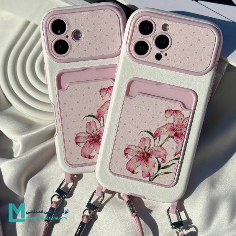 قاب گوشی کلاسیکارد لیلیوم صورتی