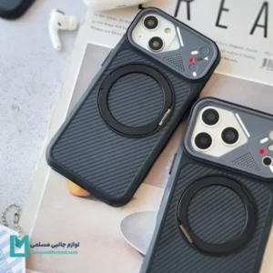 قاب گوشی ضد ضربه luxury hybrid carbon fiber