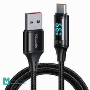 کابل تبدیل USB به USB-C مک دودو مدل CA-1080 طول 1.2 متر کد KA1113 | لوازم جانبی مسلمی