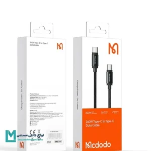 کابل فست شارژ دو سر تایپ سی Mcdodo