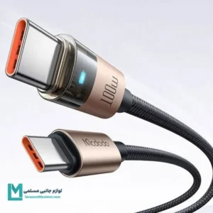 کابل فست شارژ Type-C شفاف مک دودو