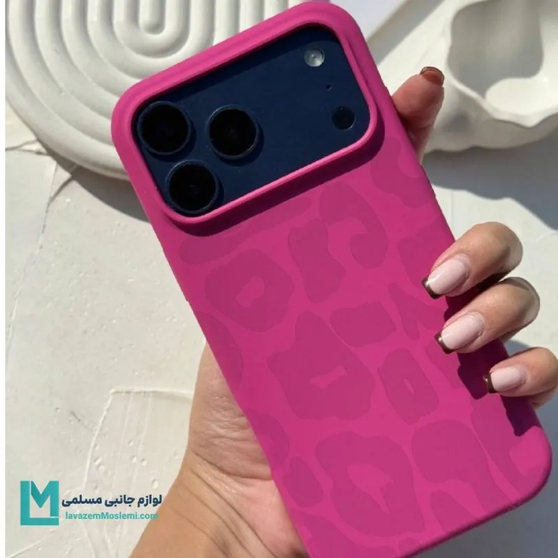 قاب گوشی سیلیکونی طرح پلنگی