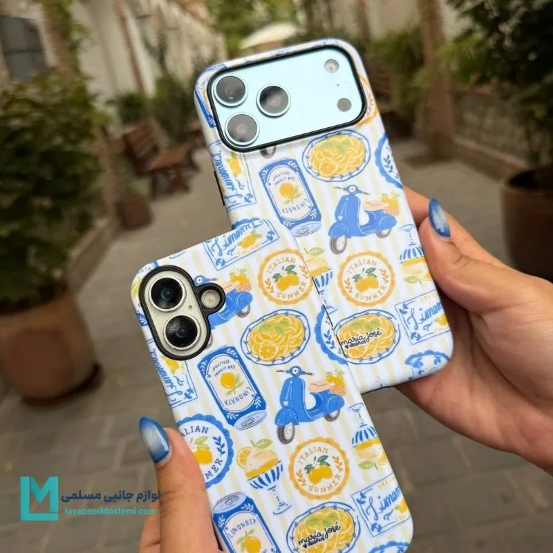 قاب گوشی sky blue lemon